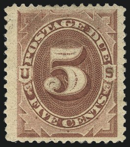 Sale 1094, Lot 53, Postage Due: 1879-91 Issues (Scott J1-J28)