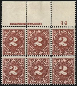 Sale 1094, Lot 71, Postage Due: 1894-1912 Issues (Scott J29-J50)