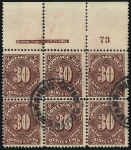 Sale 1094, Lot 86, Postage Due: 1894-1912 Issues (Scott J29-J50)
