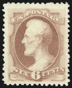 Sale 1096, Lot 347, 1880-85 American Bank Note Co. Soft Paper Special Printing (Scott 192-205C, 211D)