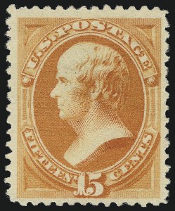 Sale 1096, Lot 351, 1880-85 American Bank Note Co. Soft Paper Special Printing (Scott 192-205C, 211D)