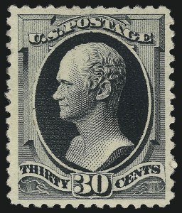 Sale 1096, Lot 353, 1880-85 American Bank Note Co. Soft Paper Special Printing (Scott 192-205C, 211D)