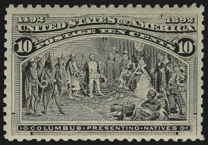 Sale 1096, Lot 403, Proofs and 1c-30c 1893 Columbian Issue (Scott 230-239)
