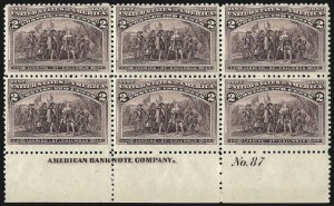 Sale 1096, Lot 405, Proofs and 1c-30c 1893 Columbian Issue (Scott 230-239)