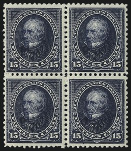 Sale 1096, Lot 455, 1894 Unwatermarked Bureau Issue (Scott 246-263)