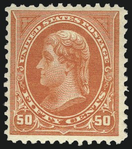 Sale 1096, Lot 469, 1895-98 Watermarked Bureau Issues (Scott 264-284)