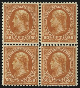 Sale 1096, Lot 477, 1895-98 Watermarked Bureau Issues (Scott 264-284)