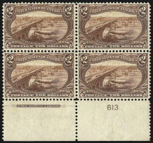 Sale 1096, Lot 518, 1898 Trans-Mississippi Issue (Scott 285-293)