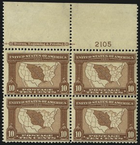 Sale 1096, Lot 563, 1904-07 Louisiana Purchase & Jamestown Issues (Scott 323-330)