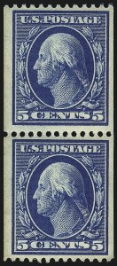 Sale 1096, Lot 583, 1908-10 Washington-Franklin Issues (Scott 331-356)