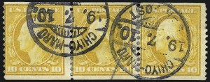 Sale 1096, Lot 596, 1908-10 Washington-Franklin Issues (Scott 331-356)
