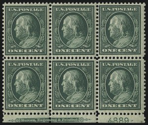 Sale 1096, Lot 599, 1909 Bluish Paper Issue, 1909 Commemoratives (Scott 357-369)