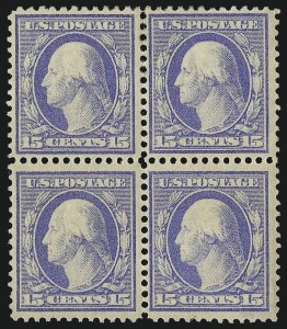 Sale 1096, Lot 620, 1910-11 Washington-Franklin Issue (Scott 374-396)