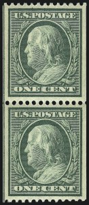 Sale 1096, Lot 626, 1910-11 Washington-Franklin Issue (Scott 374-396)