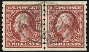 Sale 1096, Lot 637, 1910-11 Washington-Franklin Issue (Scott 374-396)