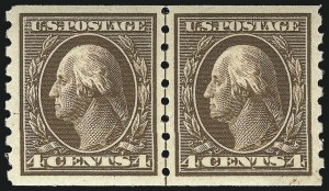 Sale 1096, Lot 640, 1910-11 Washington-Franklin Issue (Scott 374-396)