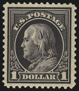 Sale 1096, Lot 675, 1912-14 Washington-Franklin Issue (Scott 405-423D)