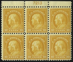 Sale 1096, Lot 710, 1916-17 Issues (Scott 462-491)