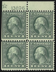 Sale 1096, Lot 779, 1918-22 Offset Printing, Rotary Issues (Scott 525-547)