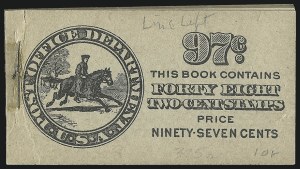 Sale 1096, Lot 811, Complete Booklets