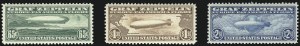 Sale 1096, Lot 821, Air Post, cont., Buffalo Balloon (Scott C4-C15, CL1)