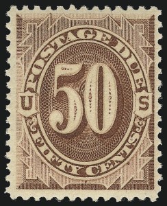Sale 1096, Lot 850, Postage Due cont. (Scott J16-J104)