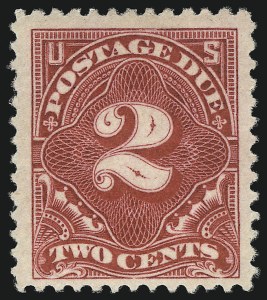 Sale 1096, Lot 854, Postage Due cont. (Scott J16-J104), 2c Vermilion (J30) Sale 1096, Lot 854, Postage Due cont. (Scott J16-J104)
