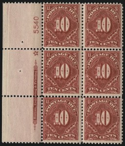 Sale 1096, Lot 861, Postage Due cont. (Scott J16-J104)