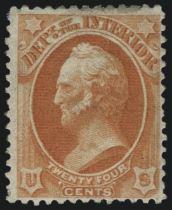 Sale 1096, Lot 901, Officials (Scott O1-O123)