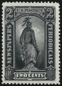 Sale 1096, Lot 933, Newspapers and Periodicals (Scott PR2-PR125)
