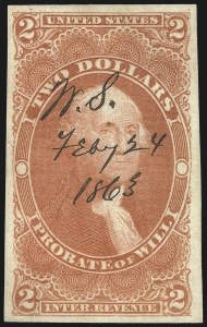 Sale 1096, Lot 967, First Issue Revenues (Scott R1-R102a)