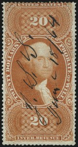 Sale 1096, Lot 972, First Issue Revenues (Scott R1-R102a)