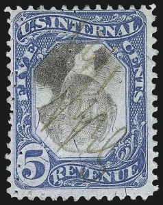 Sale 1096, Lot 982, Second & Third Issue Revenues with Inverts (Scott R119-R151a)