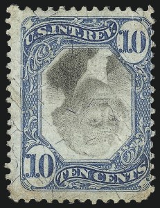 Sale 1096, Lot 983, Second & Third Issue Revenues with Inverts (Scott R119-R151a)