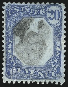 Sale 1096, Lot 984, Second & Third Issue Revenues with Inverts (Scott R119-R151a)