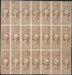 Sale 1100, Lot 160, Revenues (R1 thru R93c)