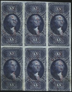 Sale 1100, Lot 163, Revenues (R95a thru RB6a)
