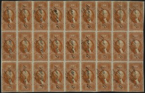 Sale 1100, Lot 168, Revenues (R95a thru RB6a)