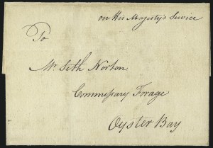 Sale 1100, Lot 191, Postal History: Stampless, Mormon Wagon Train
