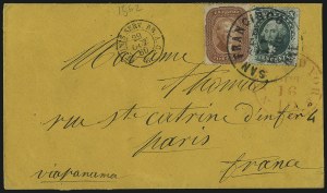 Sale 1100, Lot 207, Postal History: Stamped Covers