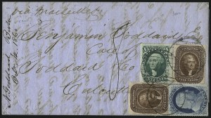 Sale 1100, Lot 208, Postal History: Stamped Covers