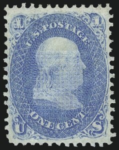 Sale 1100, Lot 22, 1861-68 Issues, Re-Issues (Scott 65-111)