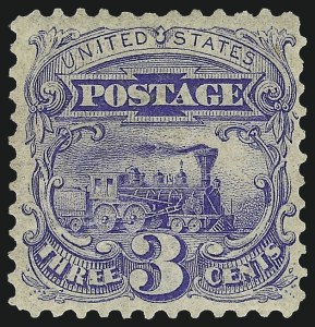 Sale 1100, Lot 31, 1869 Pictorial Issue thru 1870-90 Bank Notes (Scott 113-229)
