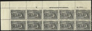Sale 1100, Lot 48, 1893 Columbian Issue (Scott 230-241)