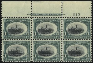 Sale 1100, Lot 69, 1901 Pan-American Issue (Scott 294-299)