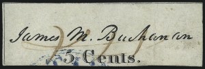 Sale 1106, Lot 3003, Postmasters Provisionals
