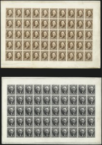 Sale 1106, Lot 3020, 1847 Issue and Reproduction