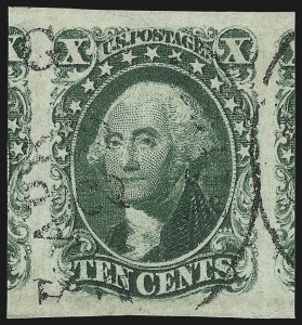 Sale Number 1106, Lot Number 3030, 1851-56 Issue Sale Number 1106, Lot Number 3030, 1851-56 Issue
