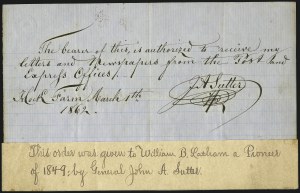 Sale 1106, Lot 3047, Western Mails: Mining