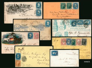 Sale 1106, Lot 3084, 1861-66 Issue
